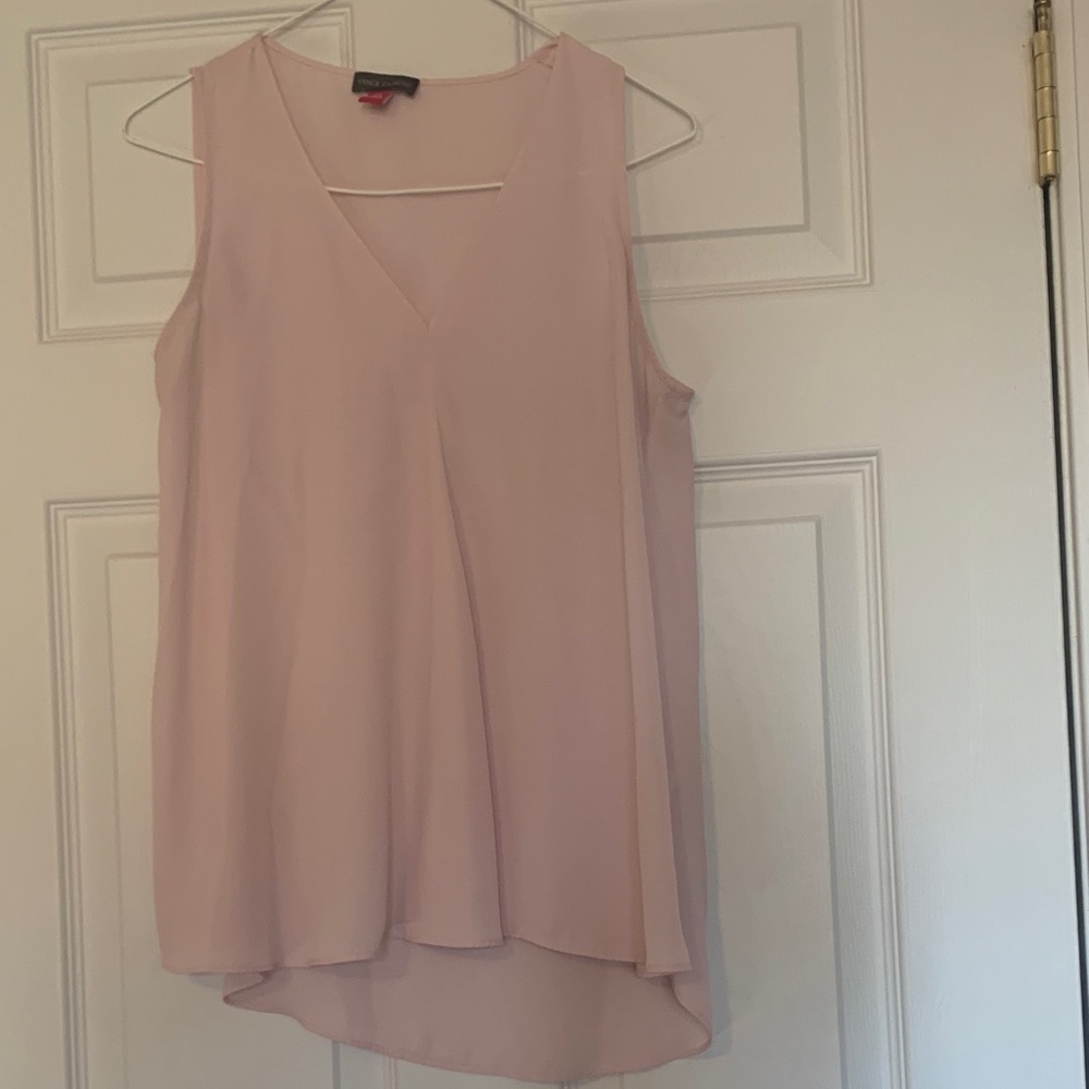 Vince Camuto Light Pink Sleeveless Tank Top